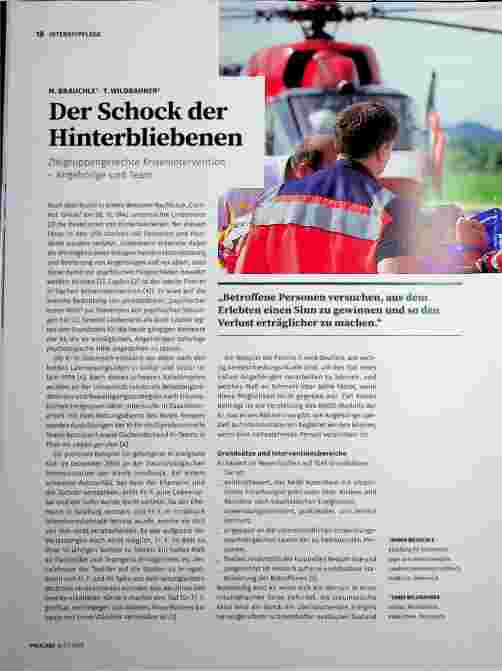 Vorschauseite 1: Der Schock der Hinterbliebenen