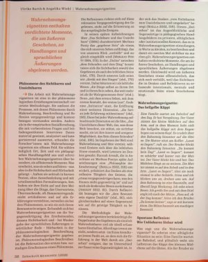 Vorschauseite 3: Wahrnehmungsvignetten. Phänomenologisch-reflexive Annäherungen an Sichtbares und Unsichtbares