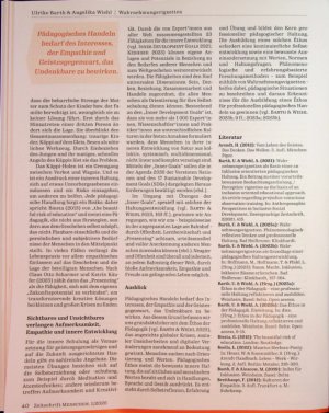 Vorschauseite 5: Wahrnehmungsvignetten. Phänomenologisch-reflexive Annäherungen an Sichtbares und Unsichtbares