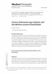 Vorschauseite 1: Corona, Distanzierung, Isolation und das Medium unserer Sinnlichkeit