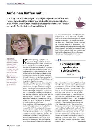 Vorschauseite 1: Auf einen Kaffee mit. .. Nadine Treff i
