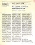 Vorschauseite 1: Der Capability-Ansatz in der Bewegungsförderung: Das Beispiel des BIG-Projekts