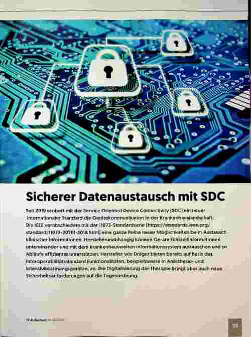 Vorschauseite 1: Sicherer Datenaustausch mit SDC