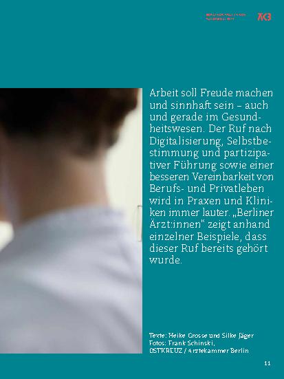Vorschauseite 2: Ärztliche Arbeitswelt im Wandel