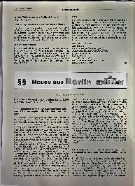 Vorschauseite 1: Corrected: Neues aus Berlin