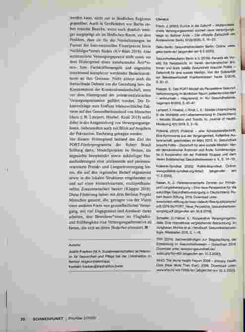 Vorschauseite 5: Gesundheitskollektiv Berlin e. V. - Stadtteilorientiertes Sozialund Gesundheitszentrum