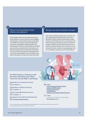 Vorschauseite 2: Lebenswichtige Unterschiede: 5 Fragen zum Herzinfarkt bei Frauen und Männern