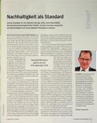 Vorschauseite 1: Nachhaltigkeit als Standard