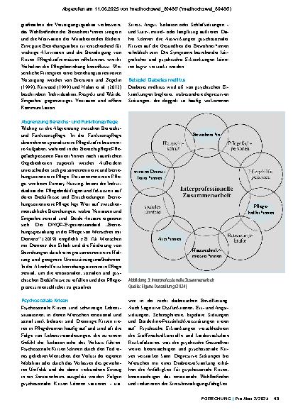 Vorschauseite 3: Integrative Pflege in der Altenhilfe Die Synergie somatischer und psychiatrischer Versorgung
