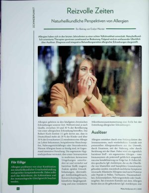 Vorschauseite 1: Reizvolle Zeiten Naturheilkundliche Perspektiven von Allergien