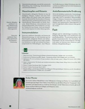 Vorschauseite 5: Reizvolle Zeiten Naturheilkundliche Perspektiven von Allergien