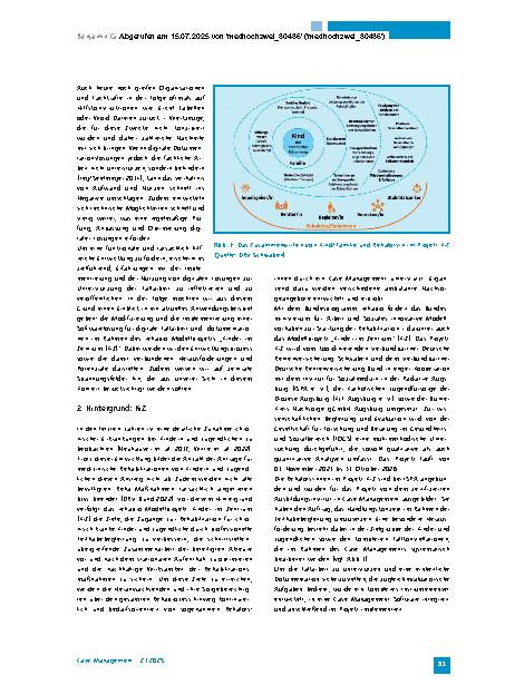 Vorschauseite 2: Zur Implementierung arbeitsunterstützender Fallsoftware Aktuelle Erfahrungen aus dem rehapro-Modellprojekt „Kinder im Zentrum“ (KiZ)