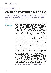 Vorschauseite 1: Das Rad nicht immer neu erfinden.