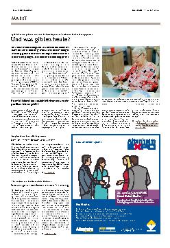 Vorschauseite 1: Und was gibt es heute?