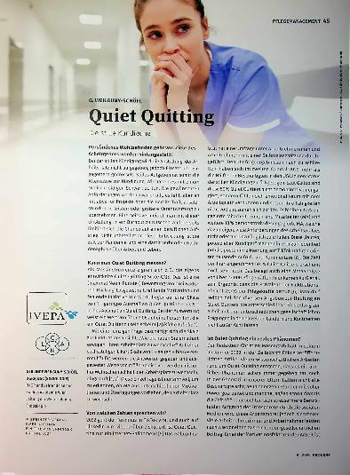 Vorschauseite 1: Quiet Quitting Die stille Kündigung