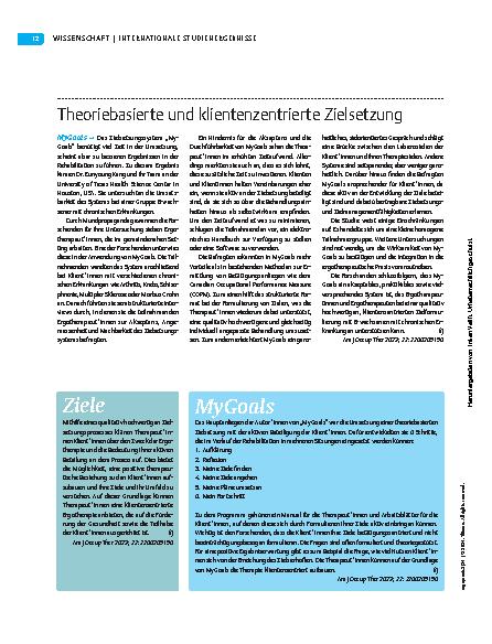 Vorschauseite 3: Studienergebnisse