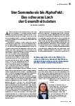 Vorschauseite 1: Von Semmelweis bis AlphaFold: Das schwarze Loch der Gesundheitsdaten
