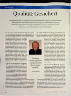 Vorschauseite 1: Qualität: Gesichert