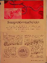 Vorschauseite 1: Saugzeit entscheidet.