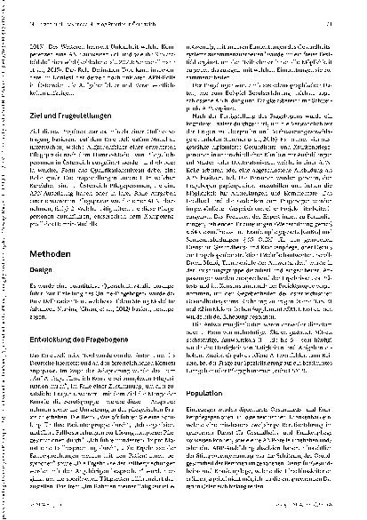 Vorschauseite 3: Pflegerische Qualifikationsniveaus und Umsetzung von Aufgaben für eine Advanced Nursing Practice in Österreich