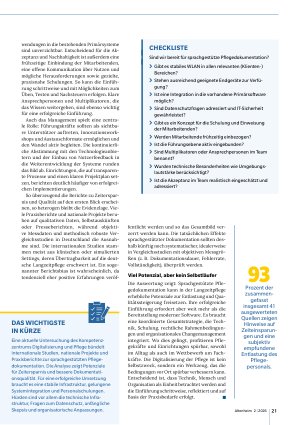 Vorschauseite 4: Dokumentation per Stimme
