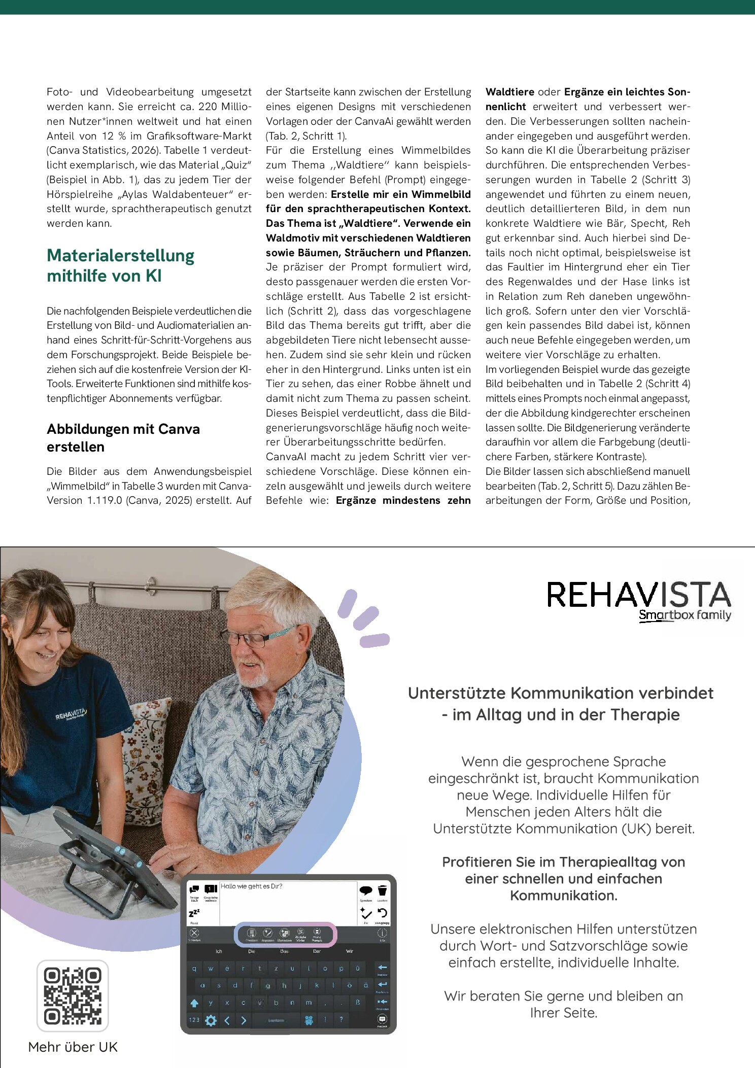 Vorschauseite 3: KI-gestützte Materialerstellung in der logopädischen Therapie mit Kindern am Beispiel des DoSETÜ-Projekts