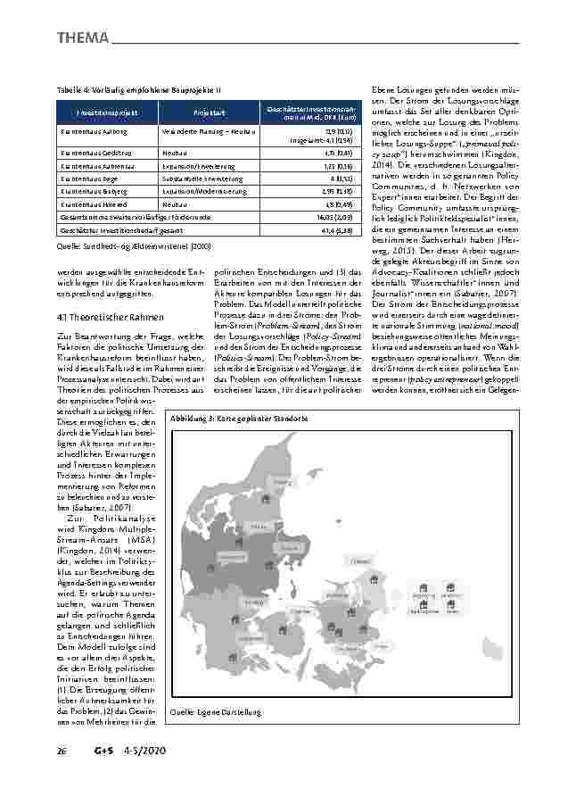 Vorschauseite 6: Jahrzehnte der Transformation: Eine Analyse Dänemarks Strukturund Krankenhausreform.