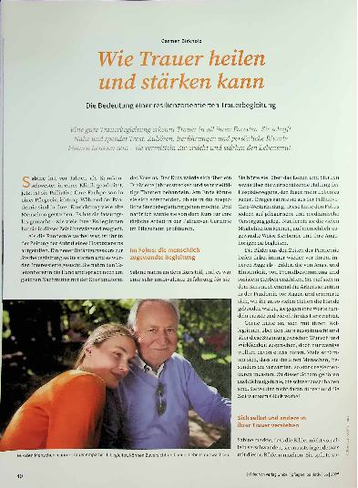Vorschauseite 1: Wie Trauer heilen und stärken kann Die Bedeutung einer resilienzorientierten Trauerbegleitung
