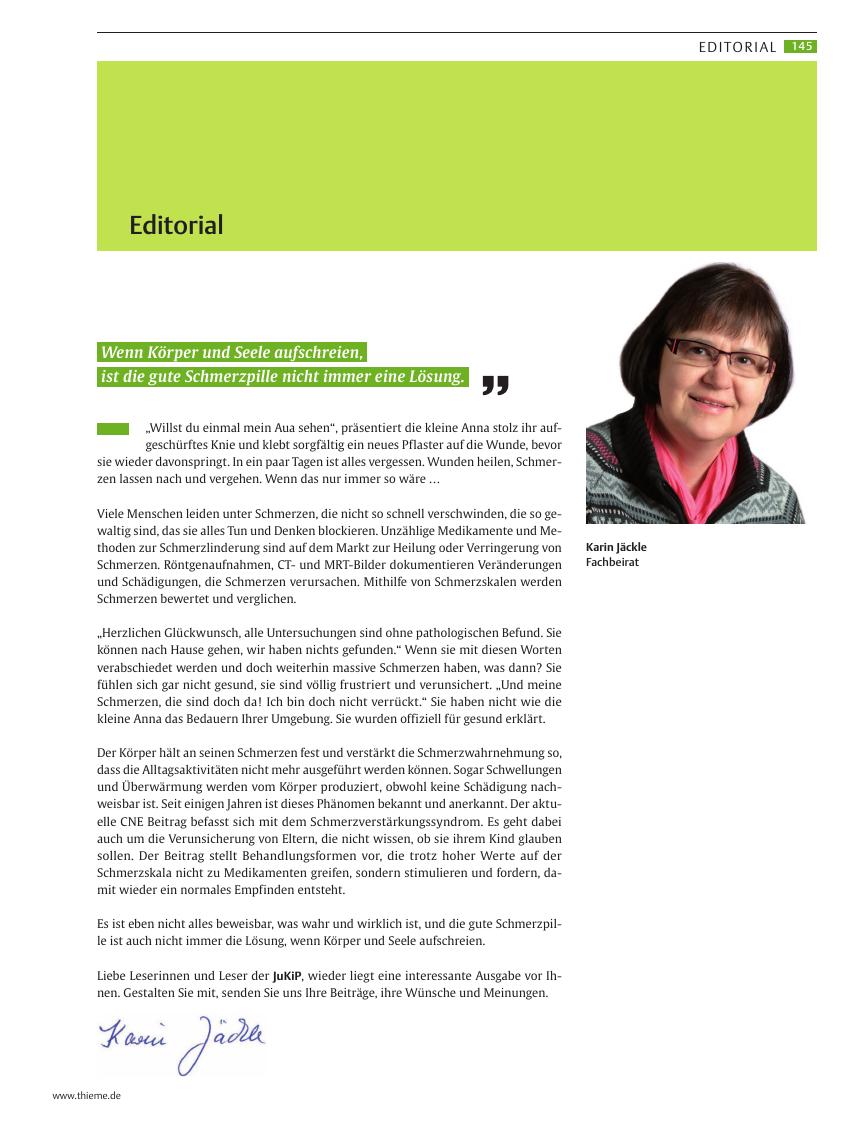 Vorschauseite 1: Editorial