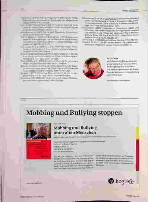 Vorschauseite 6: Gewalt in der Pflege: Erkenntnisse und Ergebnisse szenischer Bildungsarbeit