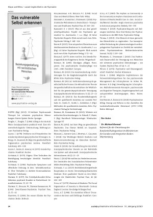 Vorschauseite 5: Zwei-Klassen-Psychiatrie und gesellschaftliche Teilhabe. Vom Krankheitsbegriff zum Behinderungsbegriff