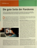 Vorschauseite 1: Die gute Seite der Pandemie