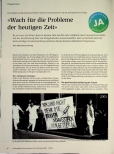 Vorschauseite 1: "Wach für die Probleme der heutigen Zeit"