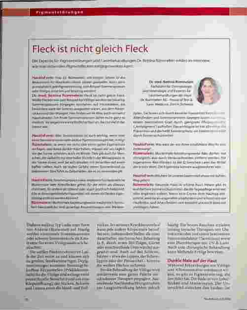 Vorschauseite 3: Flecken auf der Haut