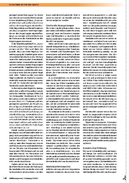 Vorschauseite 2: PFLEGELEXIKON – die Serie zum Sammeln Hygienische Händedesinfektion – was sagt die aktualisierte Leitlinie?