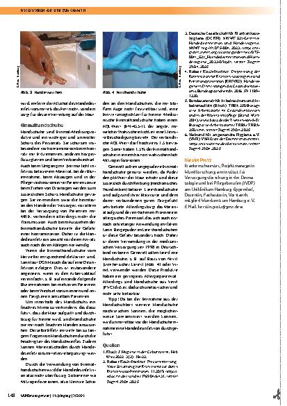 Vorschauseite 4: PFLEGELEXIKON – die Serie zum Sammeln Hygienische Händedesinfektion – was sagt die aktualisierte Leitlinie?