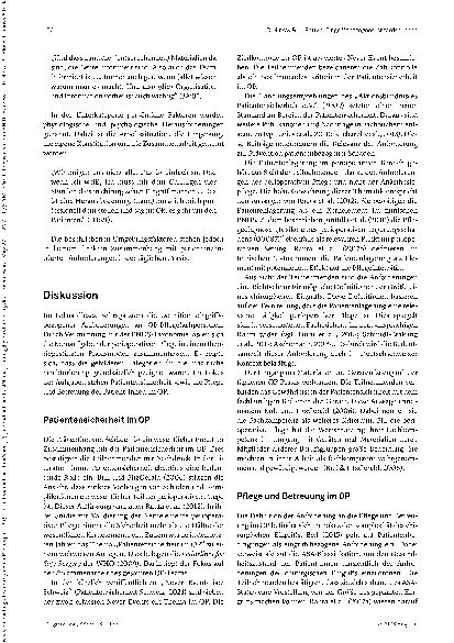 Vorschauseite 6: Eingriffsbezogene Anforderungen: Kriterien einer OP-spezifischen Patientenklassifikation