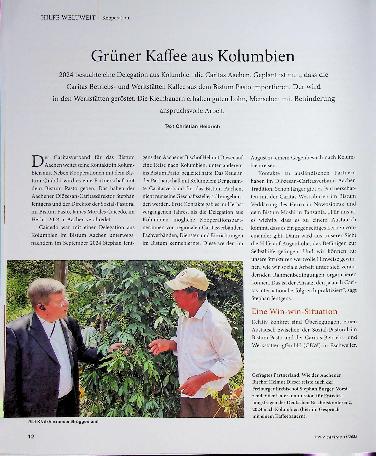 Vorschauseite 1: Grüner Kaffee aus Kolumbien