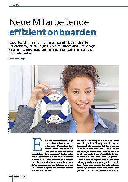 Vorschauseite 1: Neue Mitarbeitende effizient onboarden