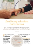 Vorschauseite 1: Berührung schenken trotz Corona