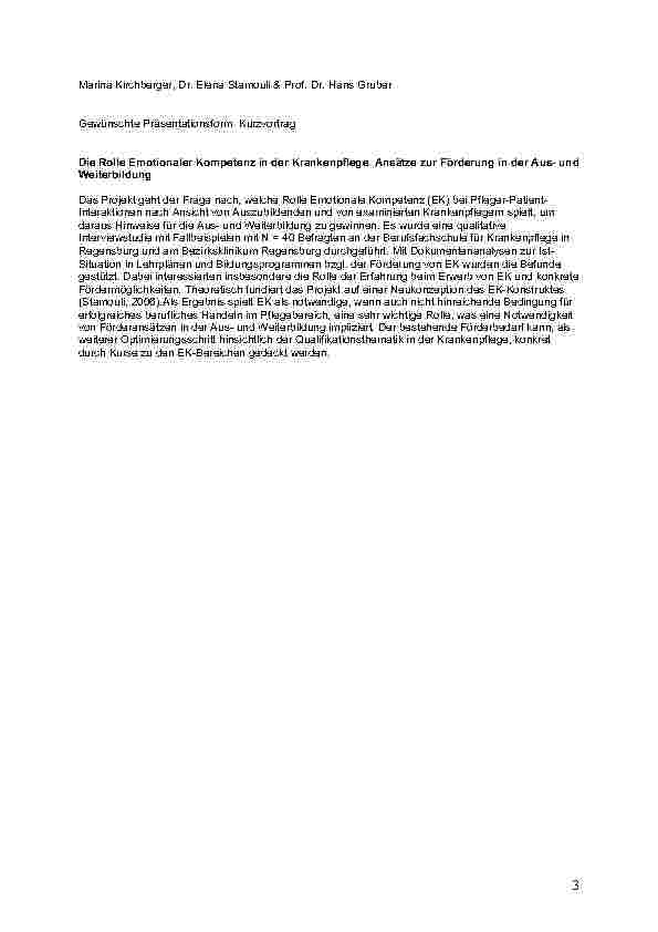 Vorschauseite 3: Kompetenzentwicklung durch Rückblicke. Biografiearbeit als Methode der betrieblichen Bildungsbedarfserhebung