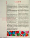 Vorschauseite 1: Leserbriefe