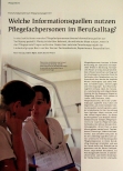 Vorschauseite 1: Welche Informationsquellen nutzen Pflegefachpersonen im Berufsalltag?