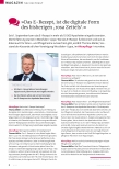 Vorschauseite 1: "Das E-Rezept ist die digitale Form des bisherigen rosa Zettels. "