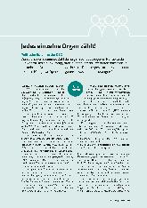 Vorschauseite 1: Jedes einzelne Organ zählt!