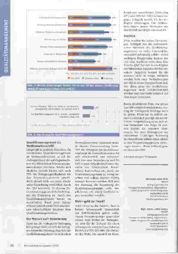 Vorschauseite 2: Quo vadis Qualitätsmanagement?