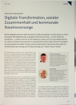 Vorschauseite 1: Digitale Transformation, sozialer Zusammenhalt und kommunale Daseinsvorsorge