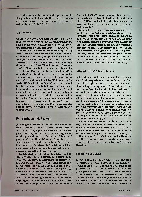 Vorschauseite 2: Macht Glauben glücklich? Zur Bedeutung von Spiritualität und Religiosität im Gesundheitswesen