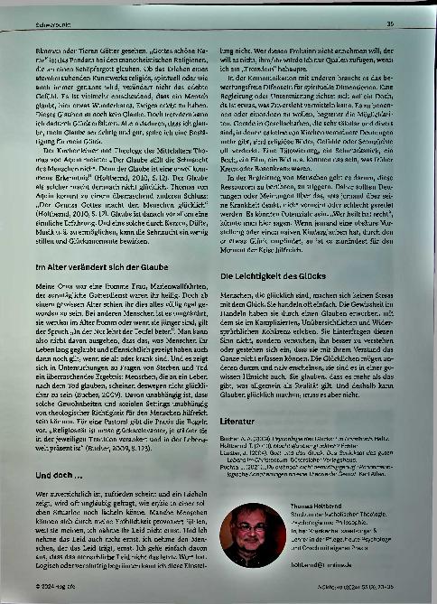 Vorschauseite 3: Macht Glauben glücklich? Zur Bedeutung von Spiritualität und Religiosität im Gesundheitswesen