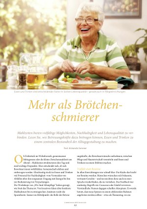 Vorschauseite 1: Mehr als Brötchenschmierer